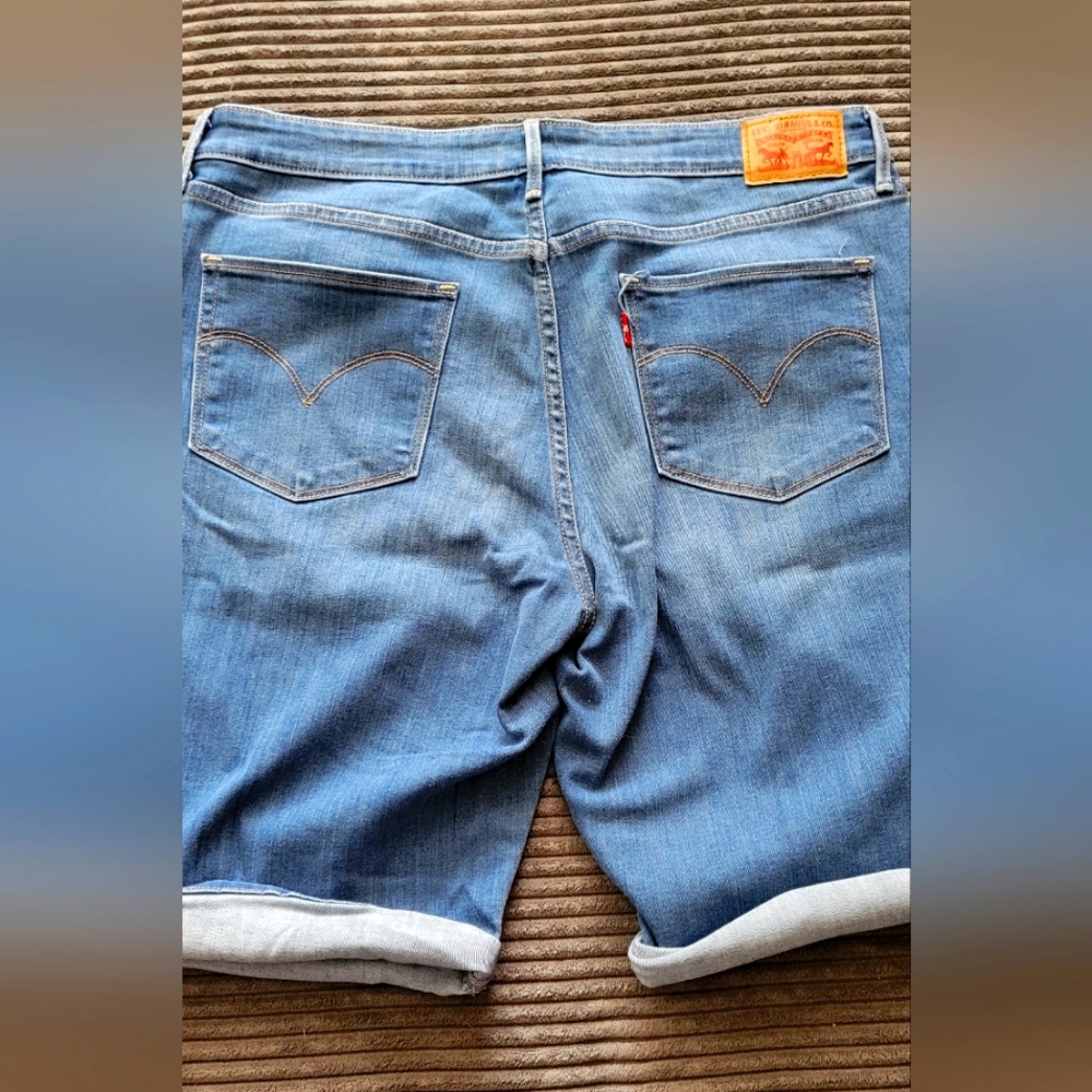 Levi's denim shorts